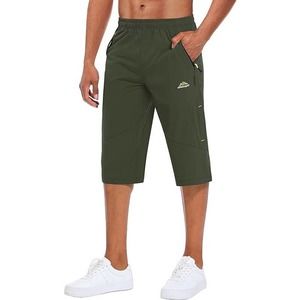 NWT -MAGCOMSEN Men's Capri Stretch-Nylon Hiking Shorts SZ 33